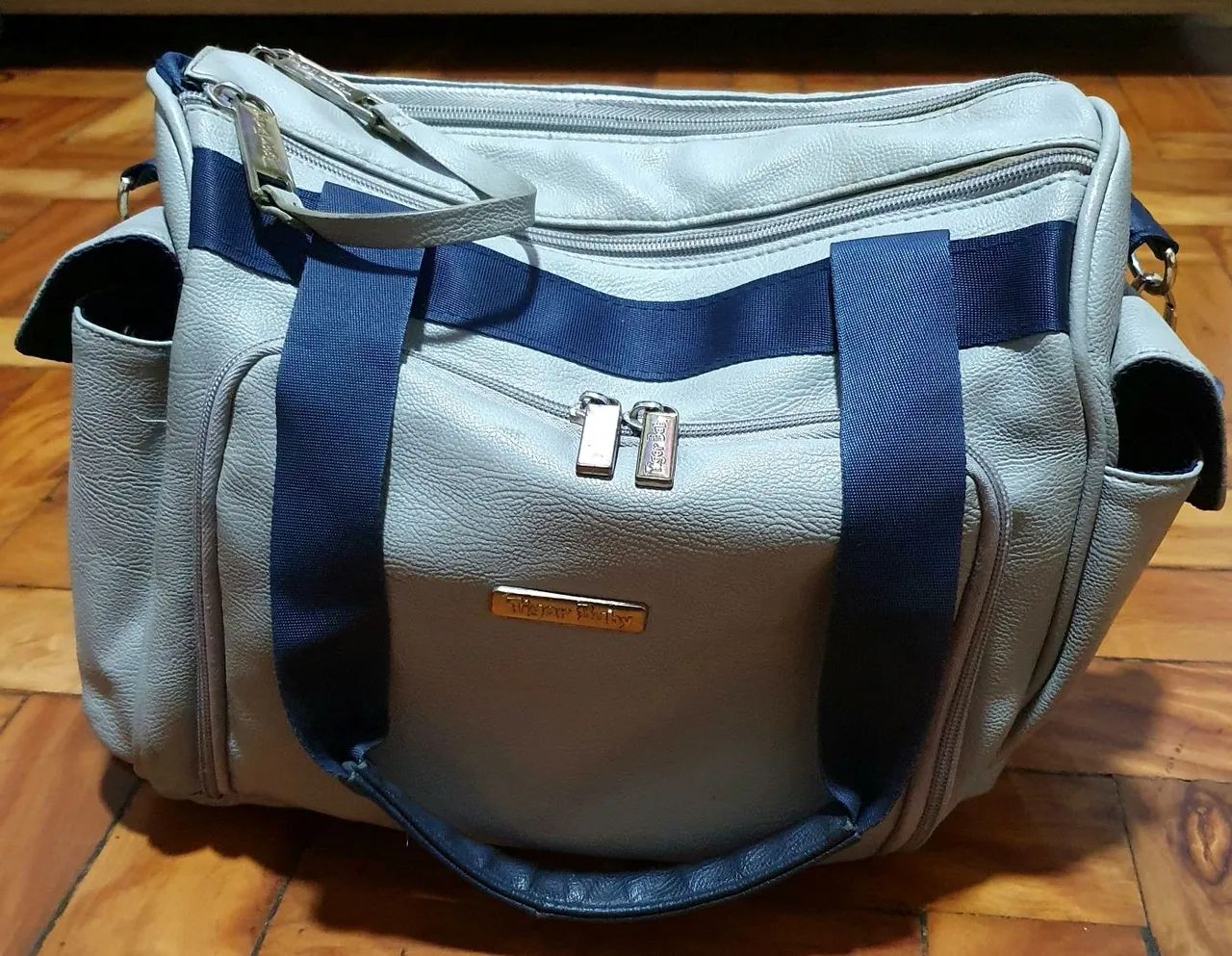 Bolsa Couro Tigor Baby - Detalhe  - Foto 4