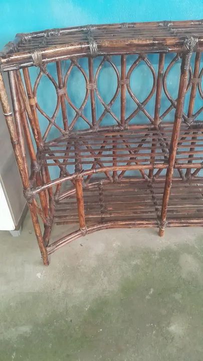 Estante em bambu tratada - Foto 4