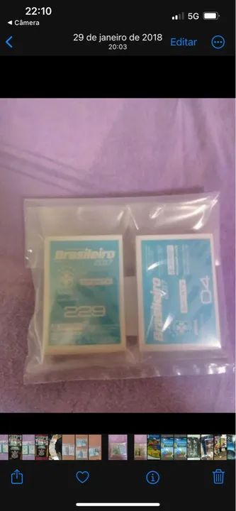 Lote 200 figurinhas sem repetições campeonato brasileiro de 2017.