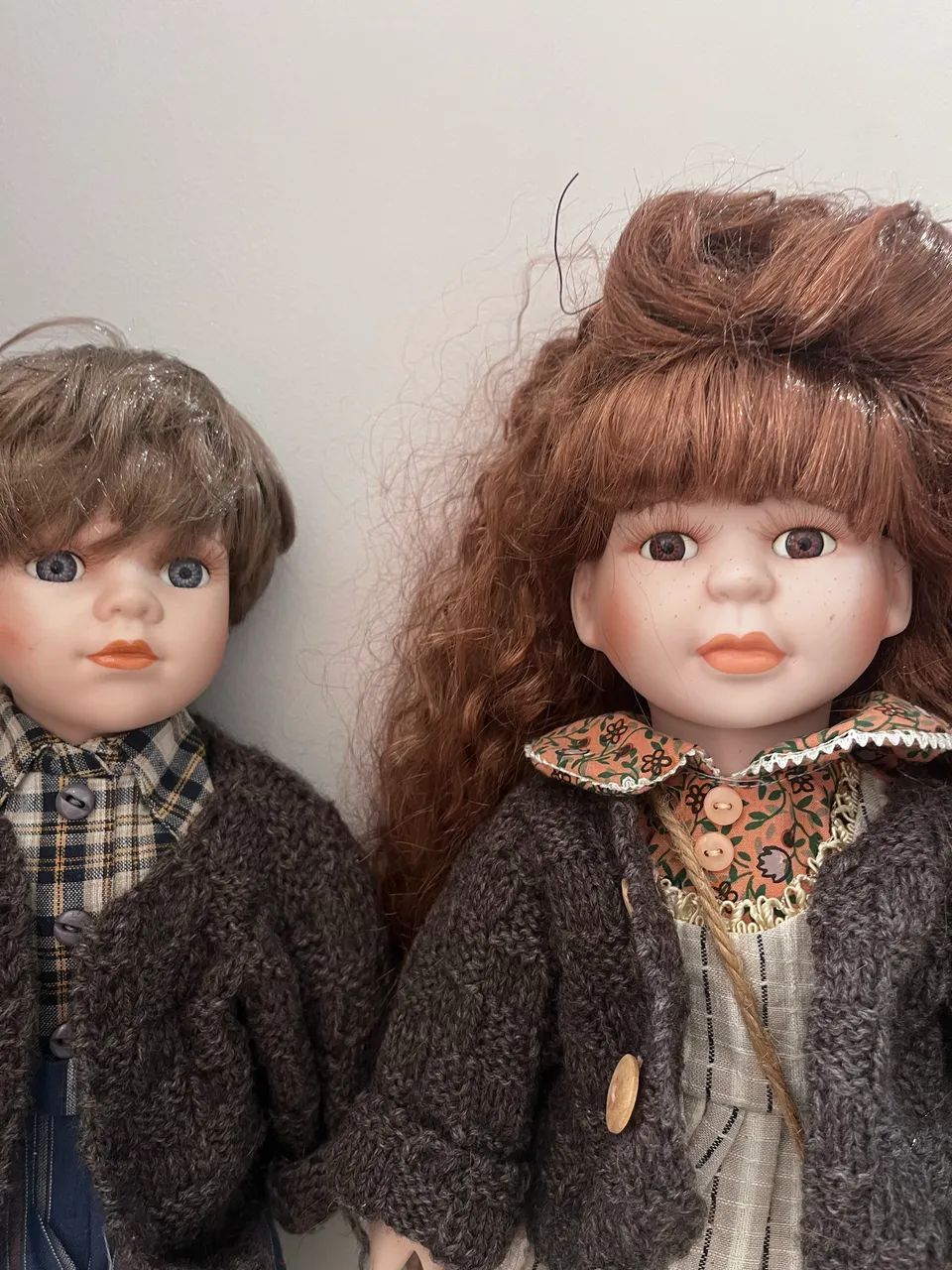 Casal bonecos de porcelana. - Foto 5