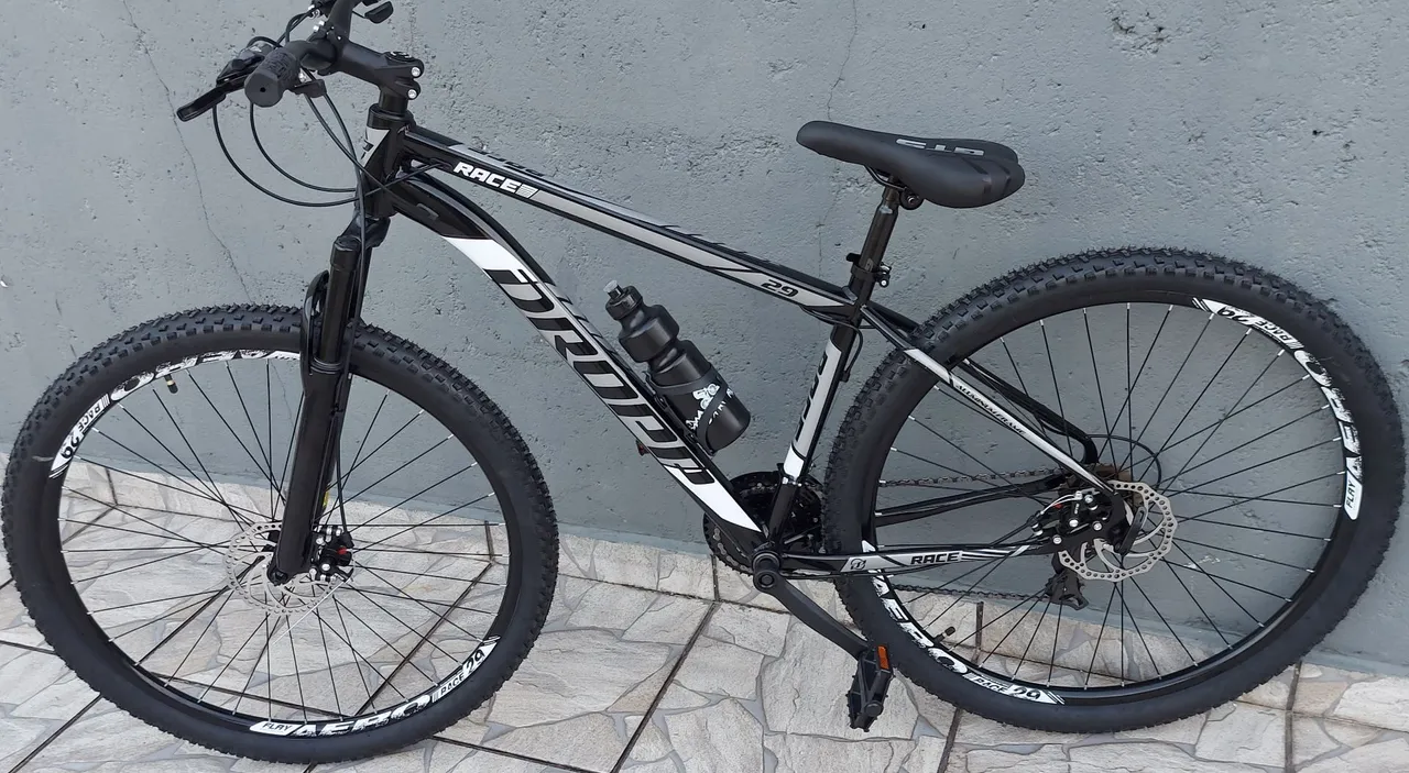 Bicicleta Aro 29 Nova Dropp Shimano aluminio top