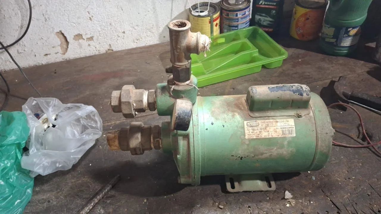 Bomba d'água para uso doméstico