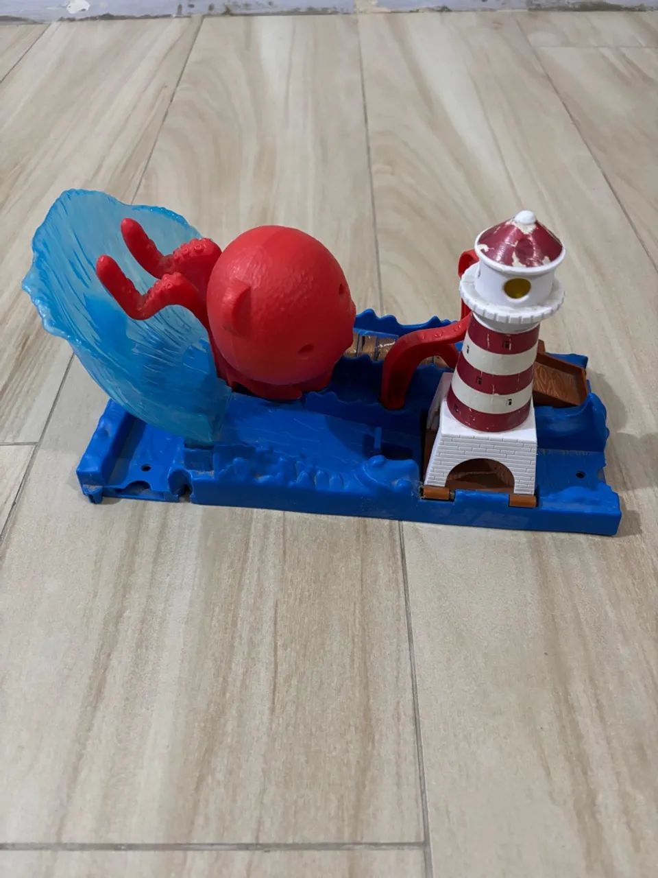 Hot Wheels Pista ataque do polvo no farol Mattel - Foto 3
