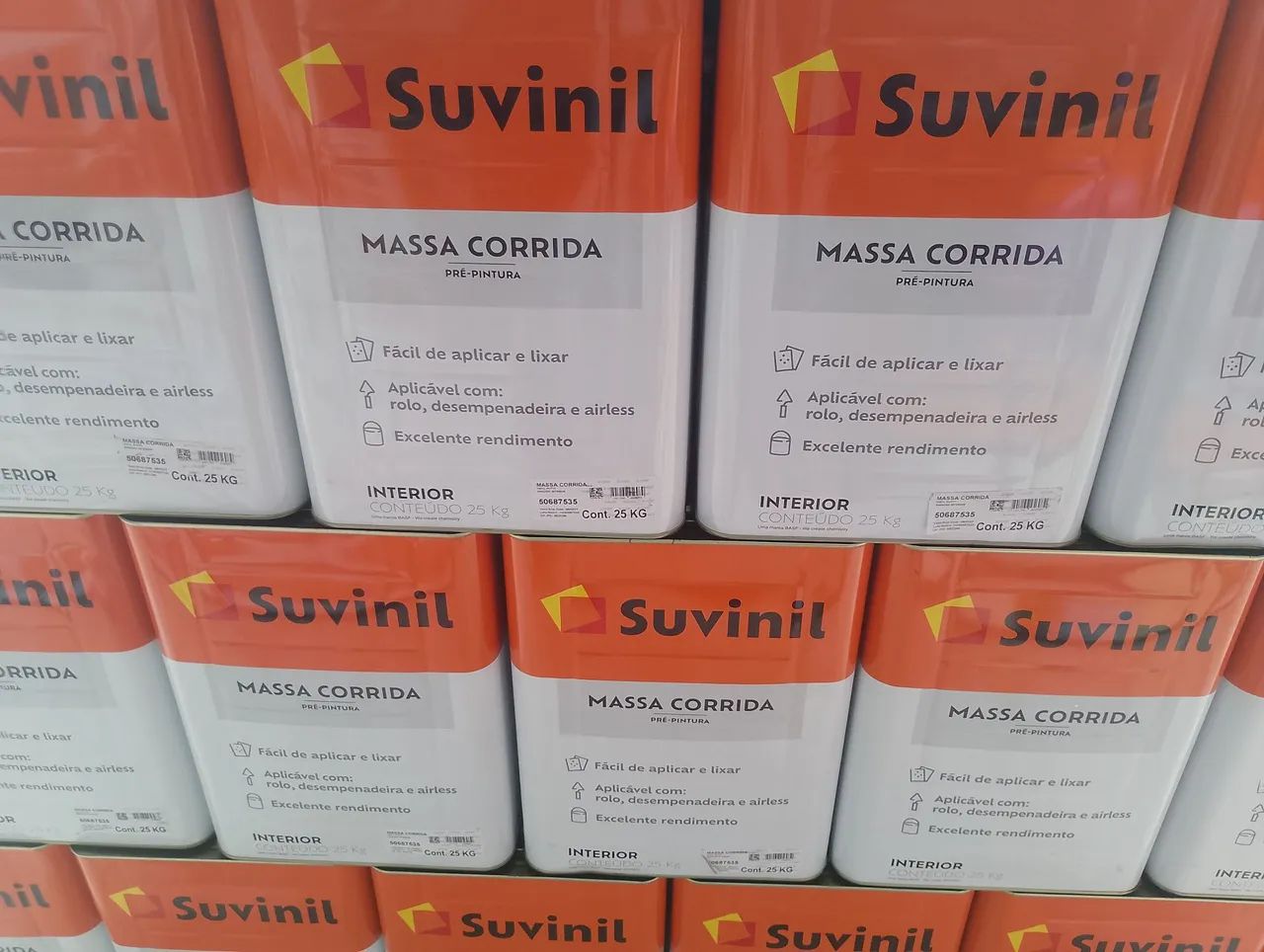 Suvinil Massa Corrida 25kg Branca