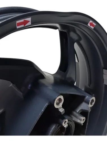 Roda Traseira Kymco Ak 550 22/24 Original Amassada 55072 - Foto 2