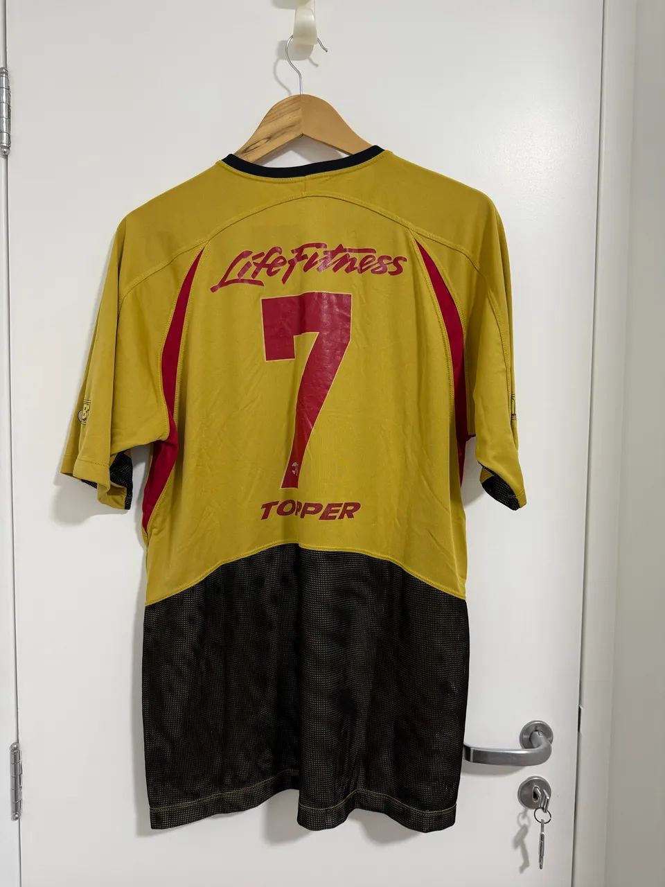 Camisa SPFC usada Topper - Foto 2