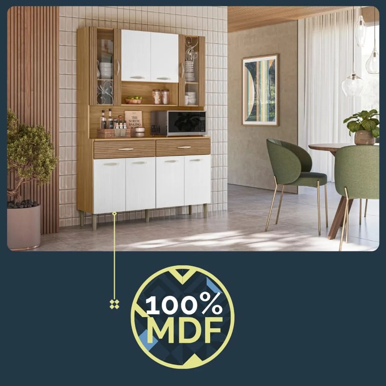 Armário de cozinha 100% MDF  - Foto 5