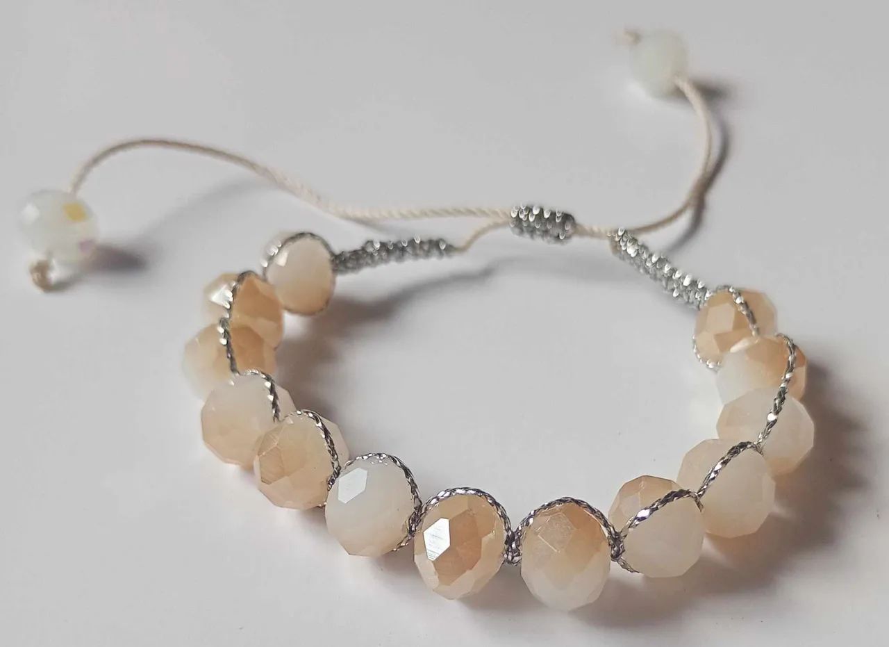 Pulseiras e cristais de vidro  - Foto 3