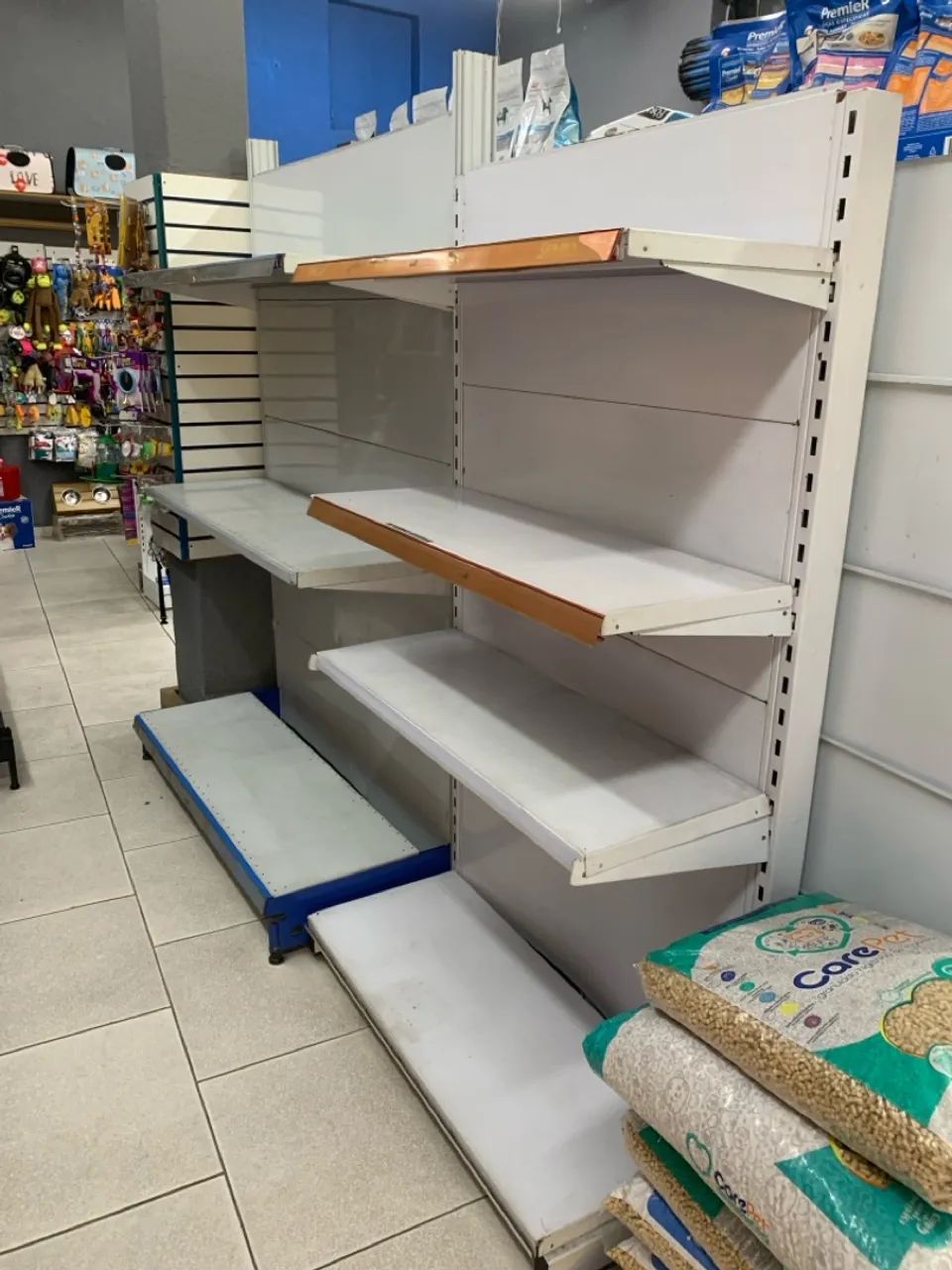 Gôndola para mercado, pet shop armazém- usada - Foto 3