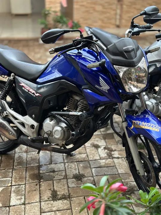 Honda CG 160 Fan - Azul - Foto 2