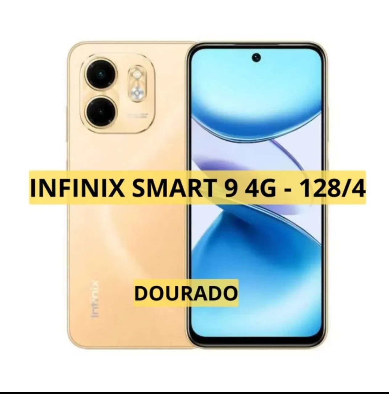 INFINIX SMART 9 - NOVO, LACRADO!** 128GB 4GB RAM 128GB 4GB RAM