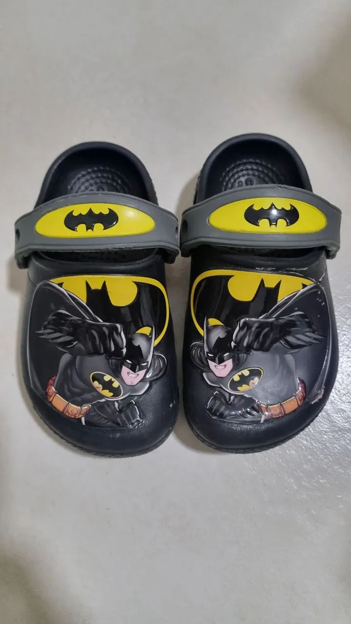 Sandálias Crocs Batman Infantil