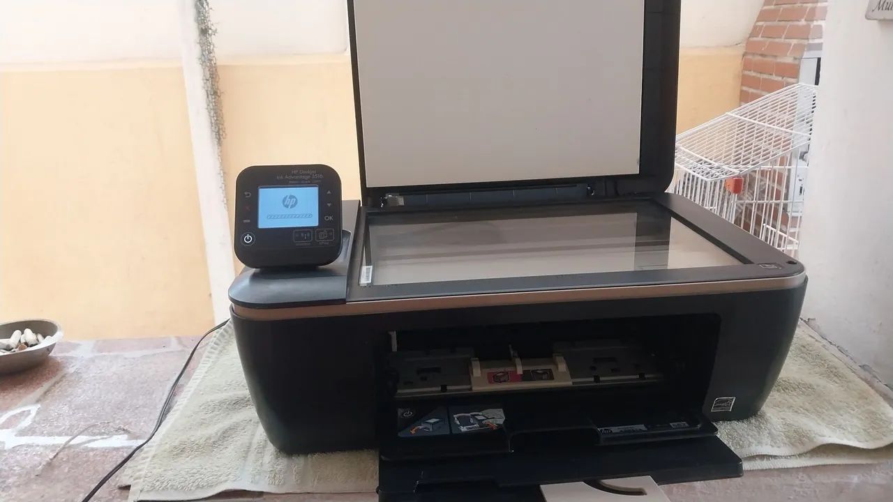  Impressora/copiadora HP deskjet link avant wi-fi mult func. c/ font e cabo de con
