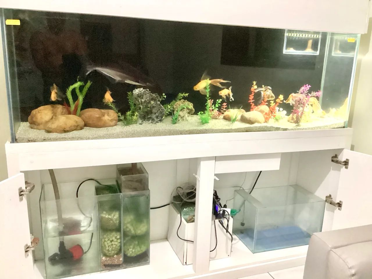 Oportunidade Vendo Lindo Aquario completo com móvel  - Foto 2