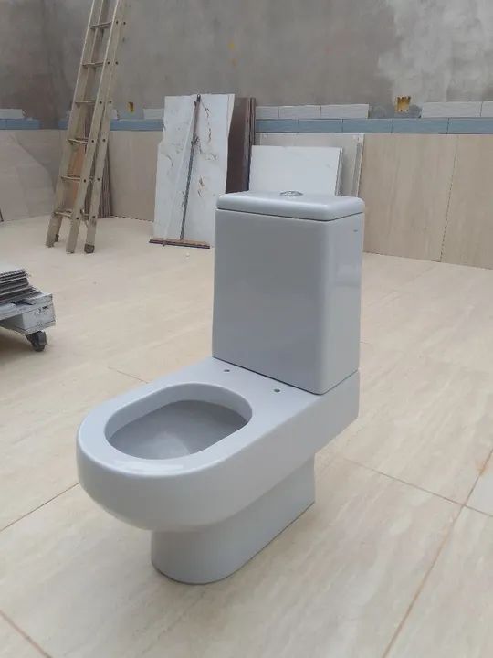 Vaso sanitário Deca, modelo Carrara alto padrão nunca foi usado se encontra em águas