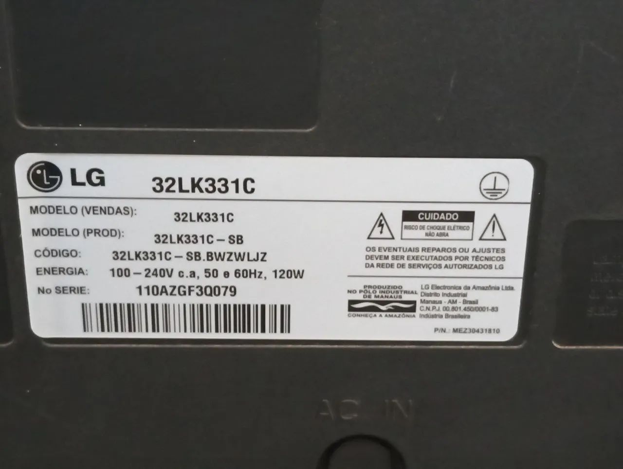 Tv LG 32 polegadas  - Foto 5