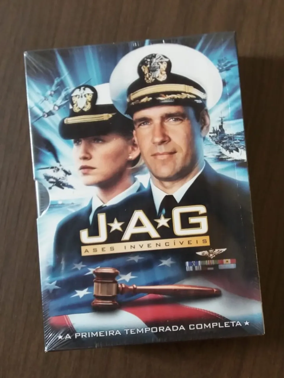 BOX DVD'S JAG ASES INVENCÍVEIS 1ª TEMP COMPLETA (6 DISCOS) - NOVO!