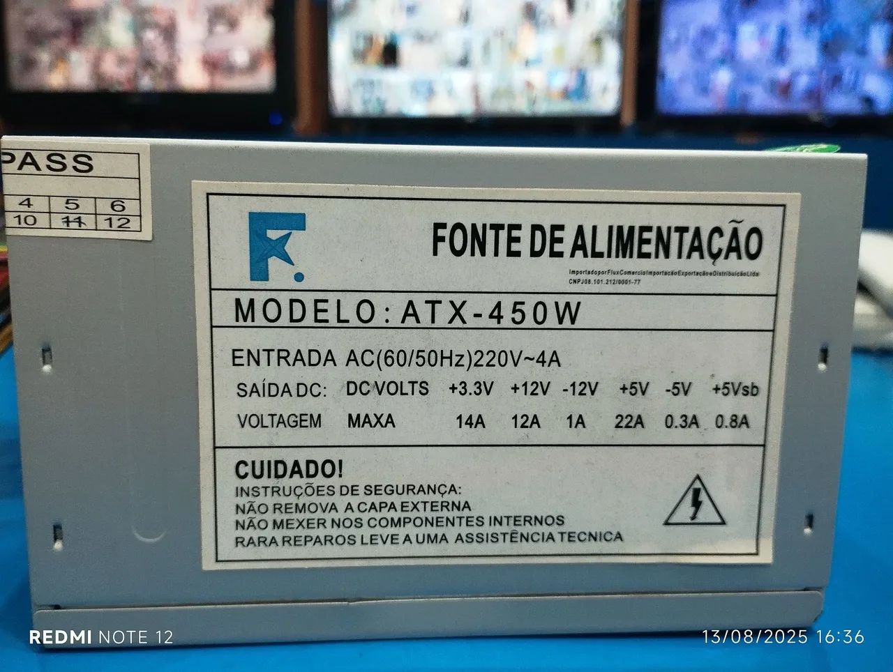 Fonte de Alimentação para PC - Foto 3