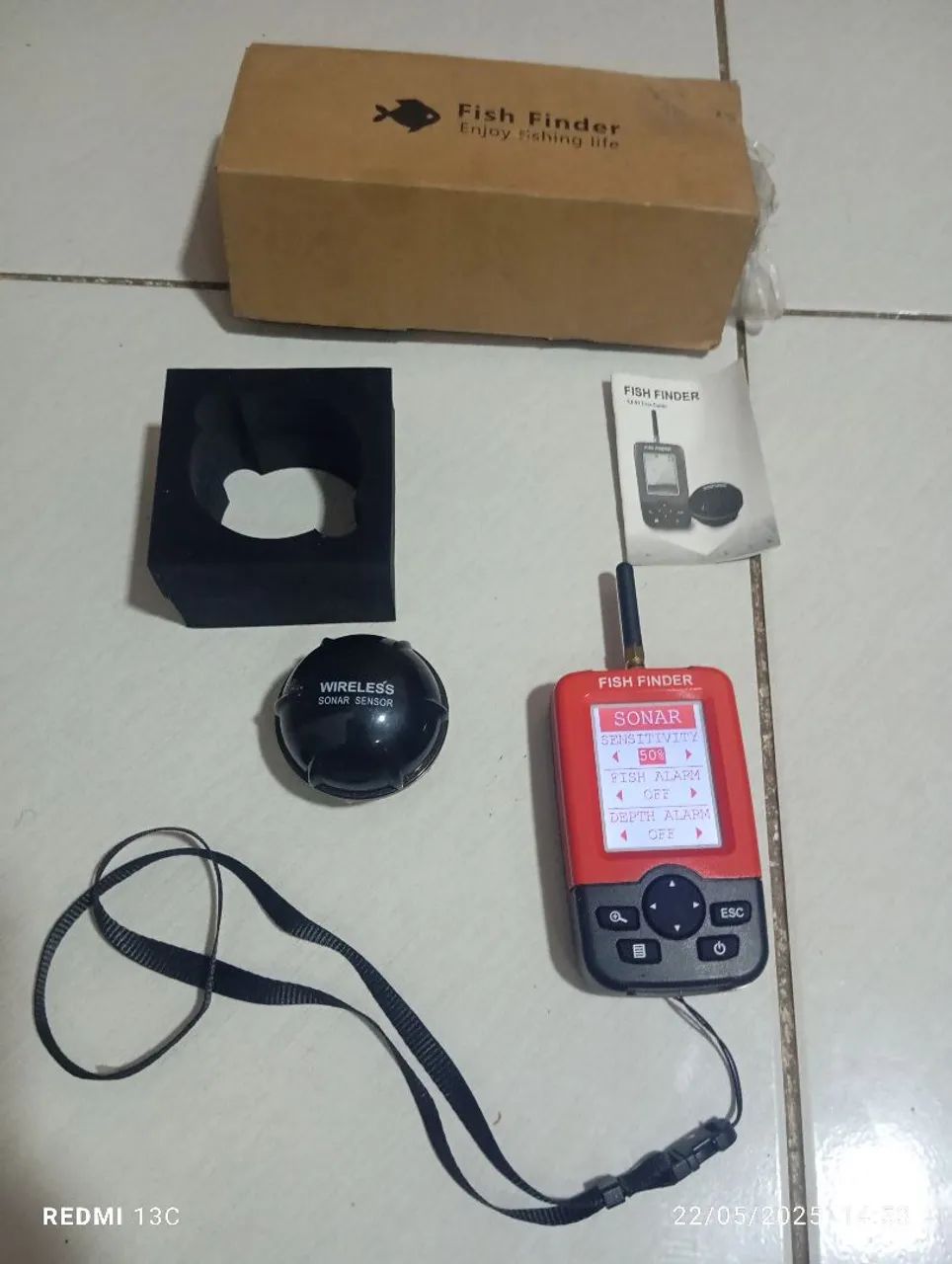 Fish Finder Wireless - Localizador de Peixes