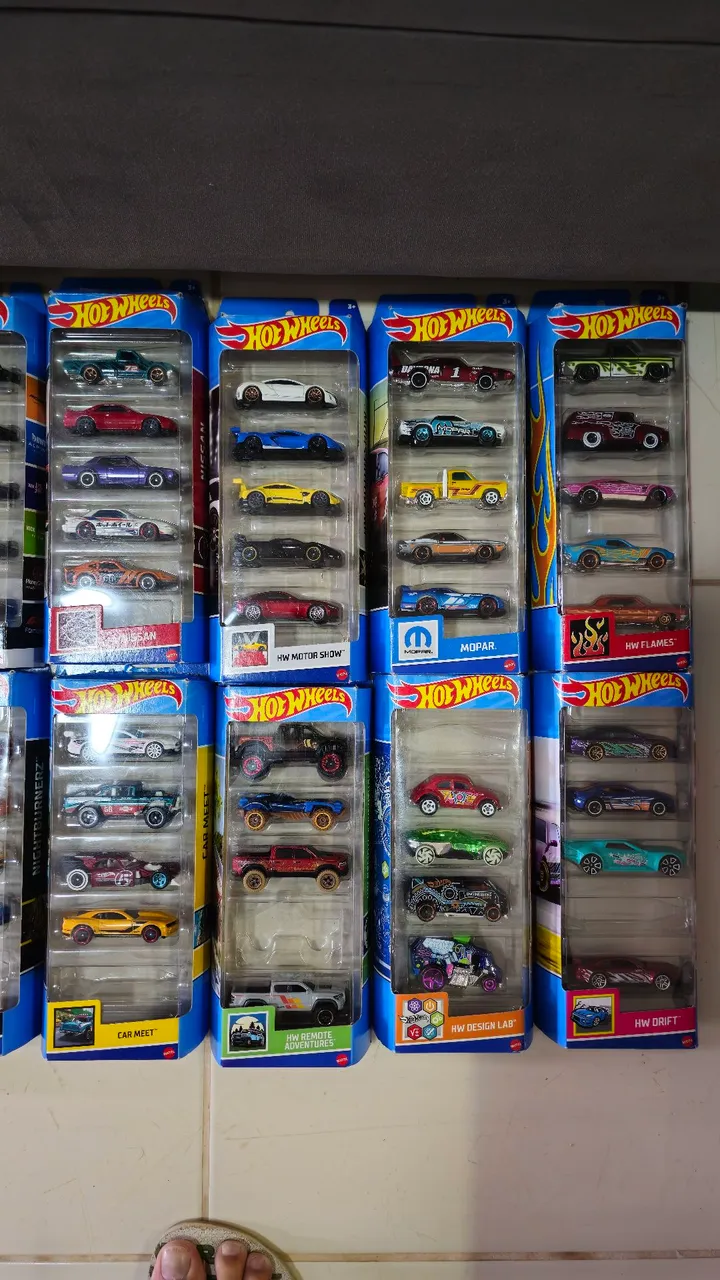 Coleção 158 Hotwheels