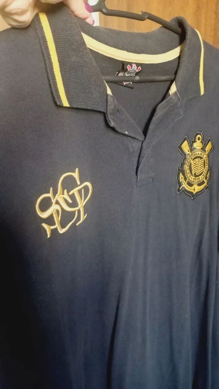 Camisa Polo Corinthians - Oficial - Foto 2