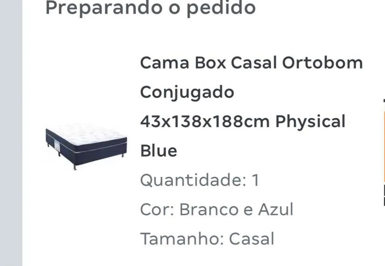 Cama box ortobom conjugado 64386071833217120