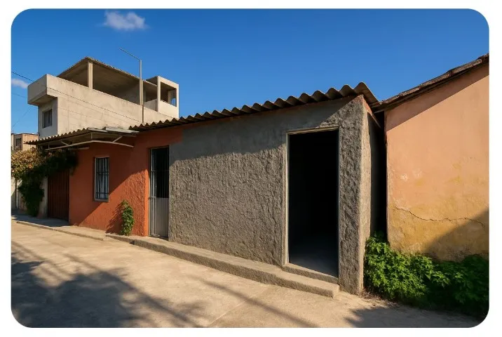 Casa em Sotave 1 quarto construção nova