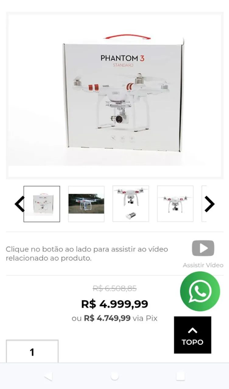 Drone Phantom 3 Standard 