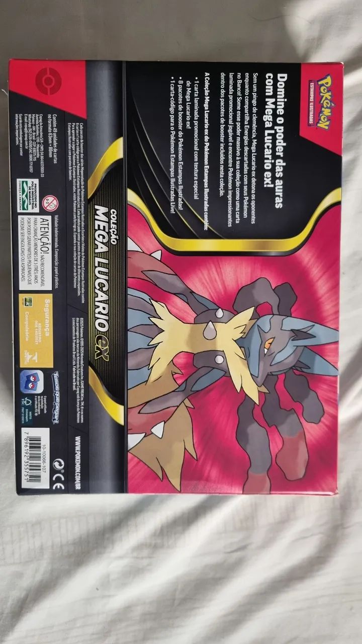 Box Mega Lucario ex - Pokemon TCG Megaevolução  - Foto 2