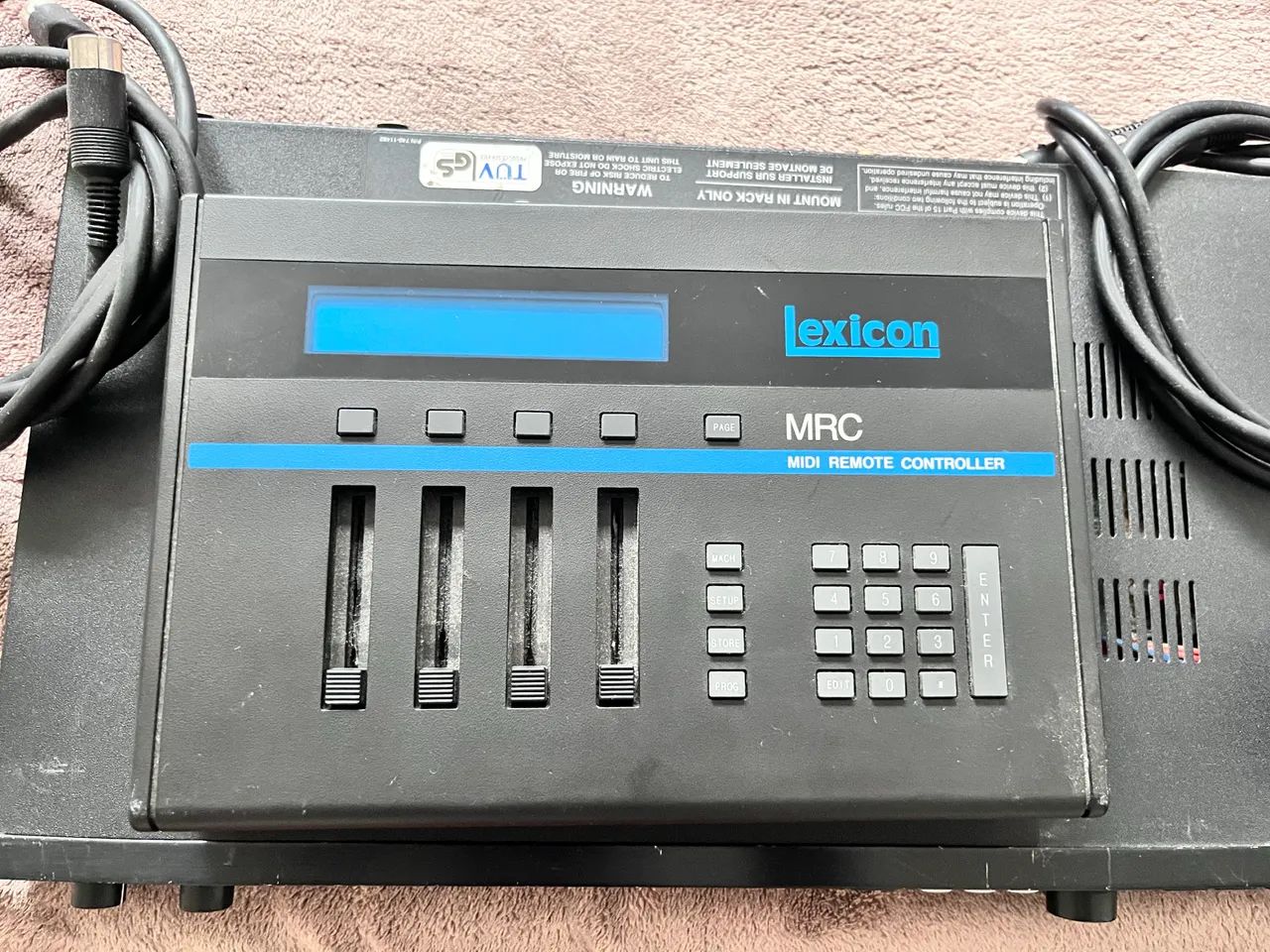 Lexicon MPX 1 (Multi FX) + Controlador MRC - Instrumentos musicais