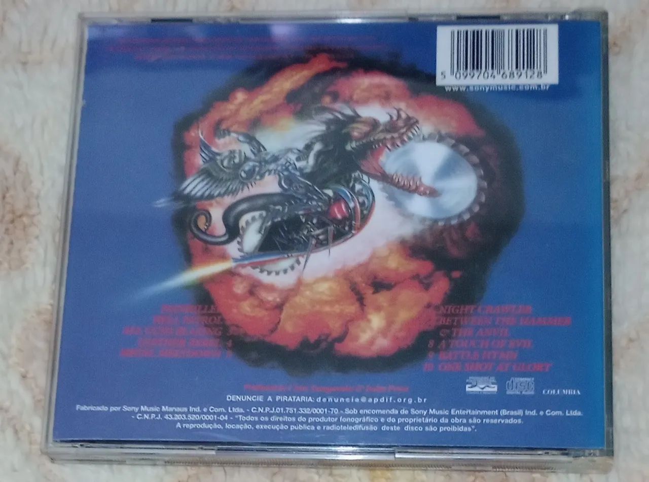 CD judas priest painkiller - Foto 2