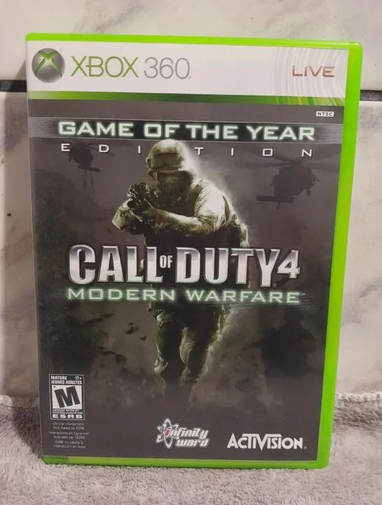 Jogo Original de XBOX 360 - Call Of Duty 4 Modern Warfare (Completo / Envio Pela OLX Pay)  - Foto 3