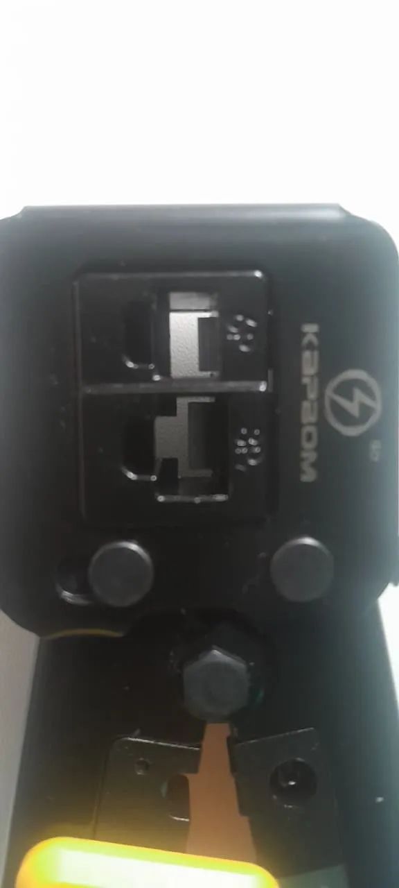 Crimpador Ethernet + Conector e Emenda405755016774963203