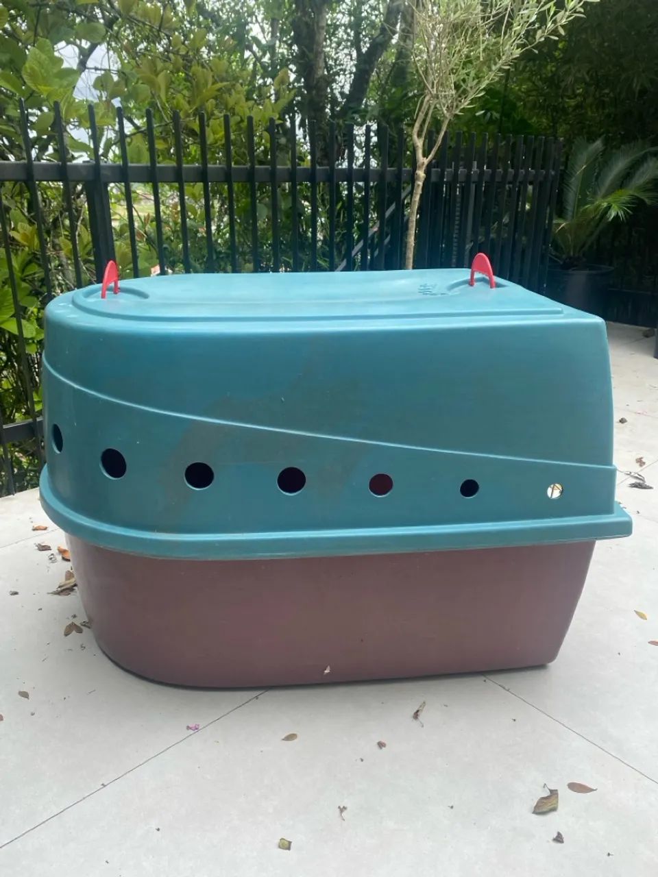 Caixa Transporte Cachorro Grande com rodinhas - Foto 2