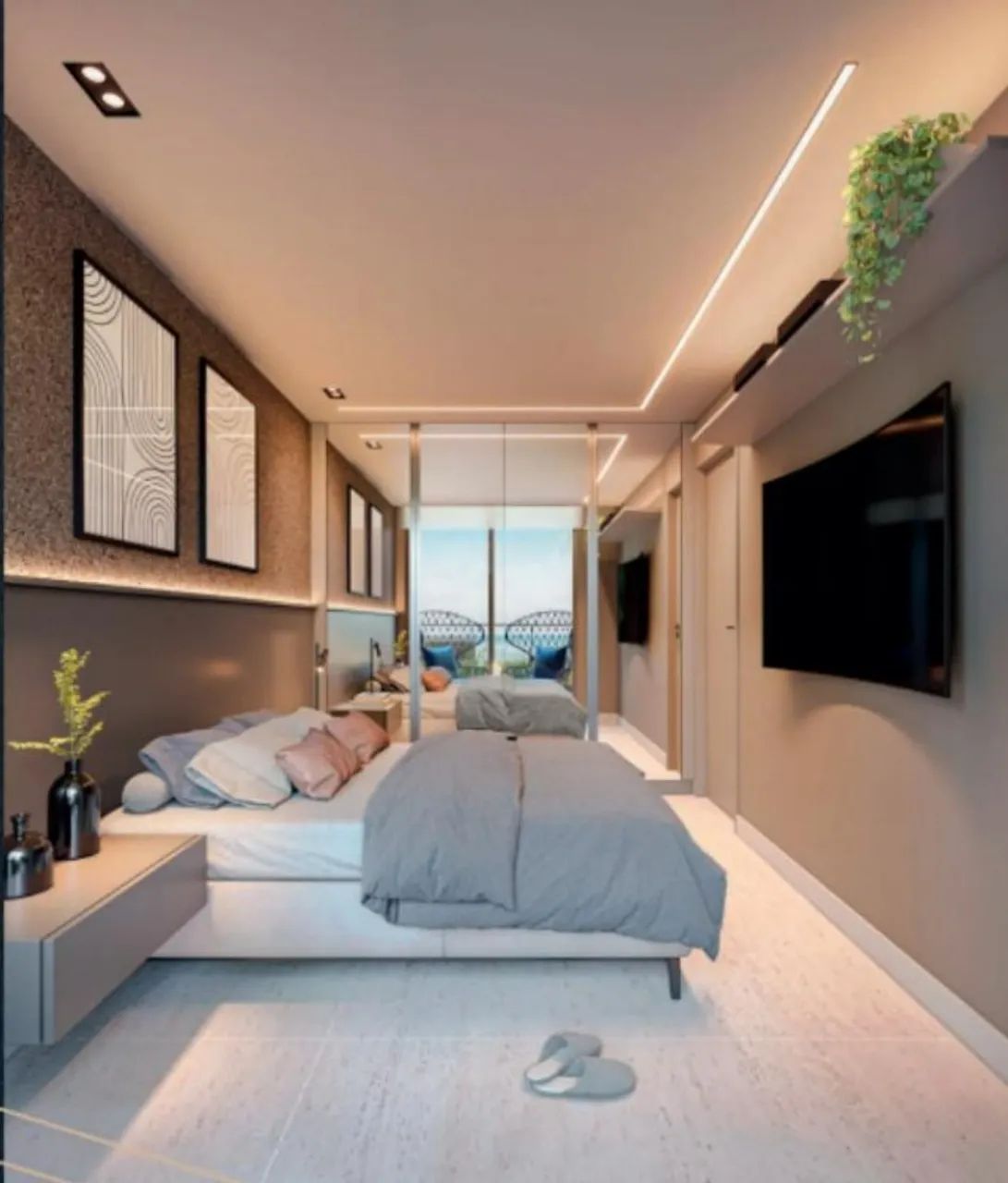 Apartamento em Tambaú com 01 quarto, varanda e ótima localização. - Foto 3