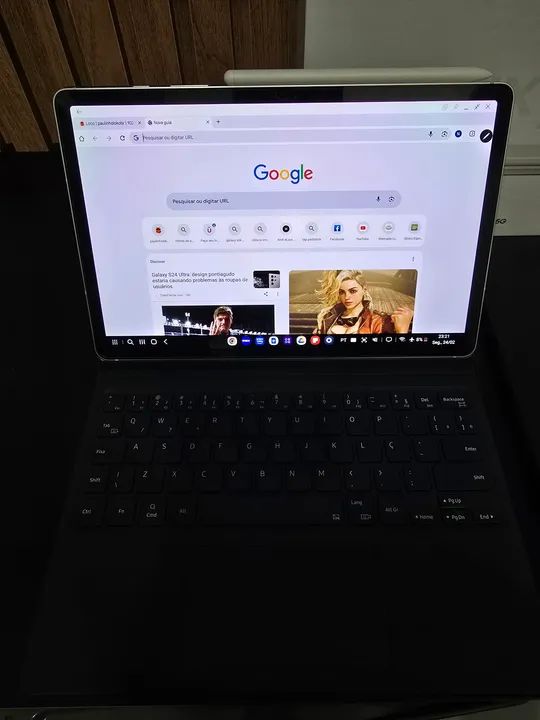 Tablet Samsung Galaxy Tab S9 5G Marfim ( Não é o FE)  - Foto 4