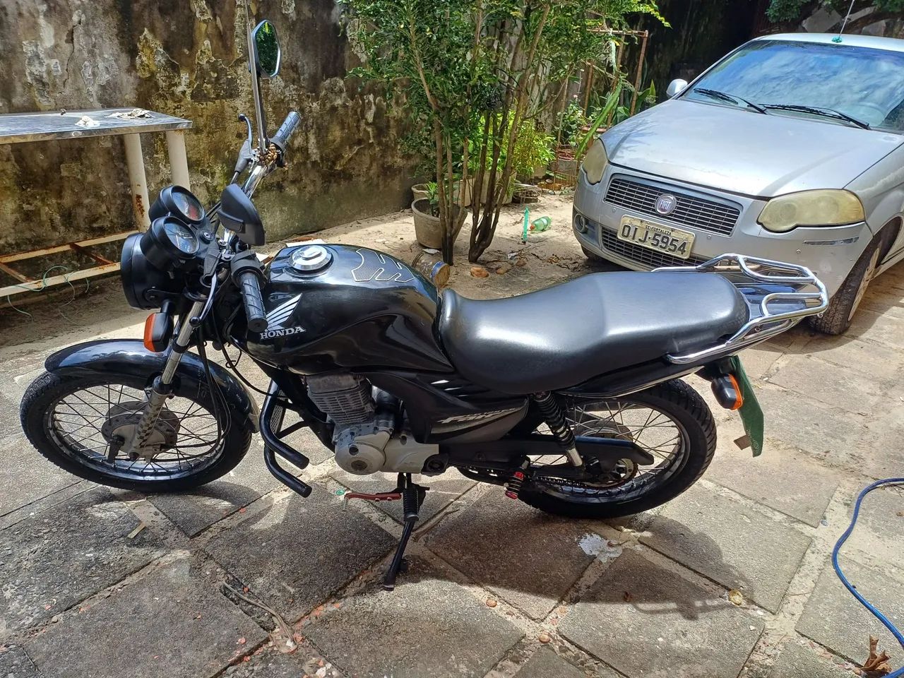 Honda Fan 125 2009 Pardida eletrica.Só no ponto de transferir. - Foto 12