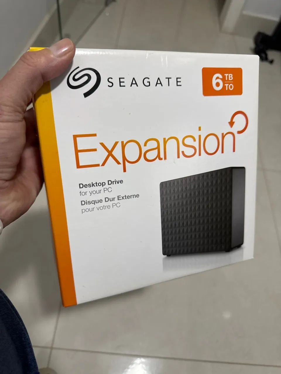 HD Externo Seagate Expansion 6TB USB 3.0 - Excelente Estado