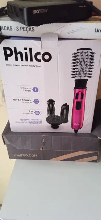 Secador de cabelo Philco com escova rotativa - Foto 2