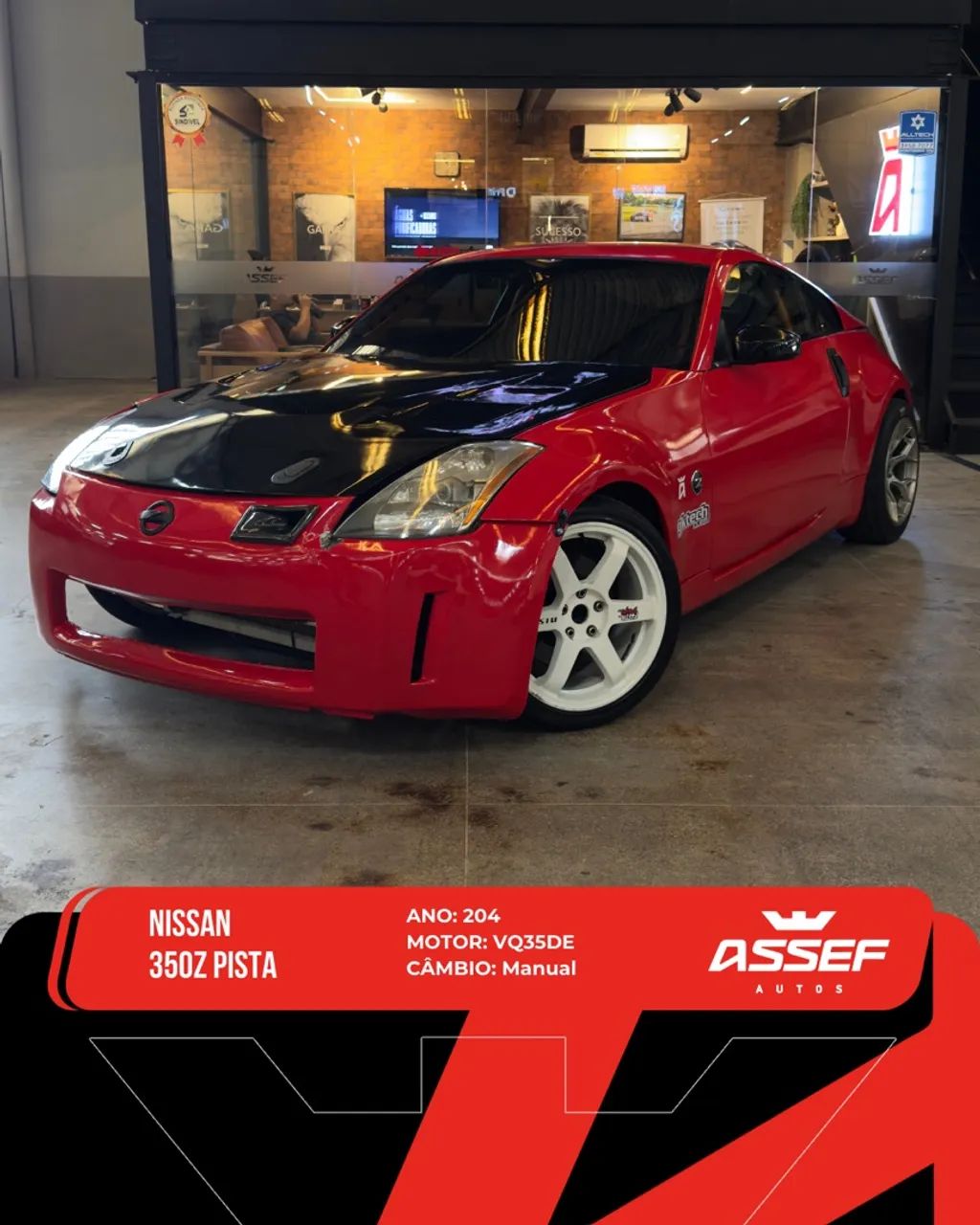 NISSAN 350z PISTA