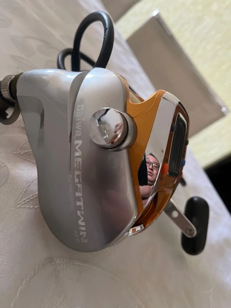 Carretilha Elétrica Daiwa Megatwin Seaborg 500 MT - Esportes