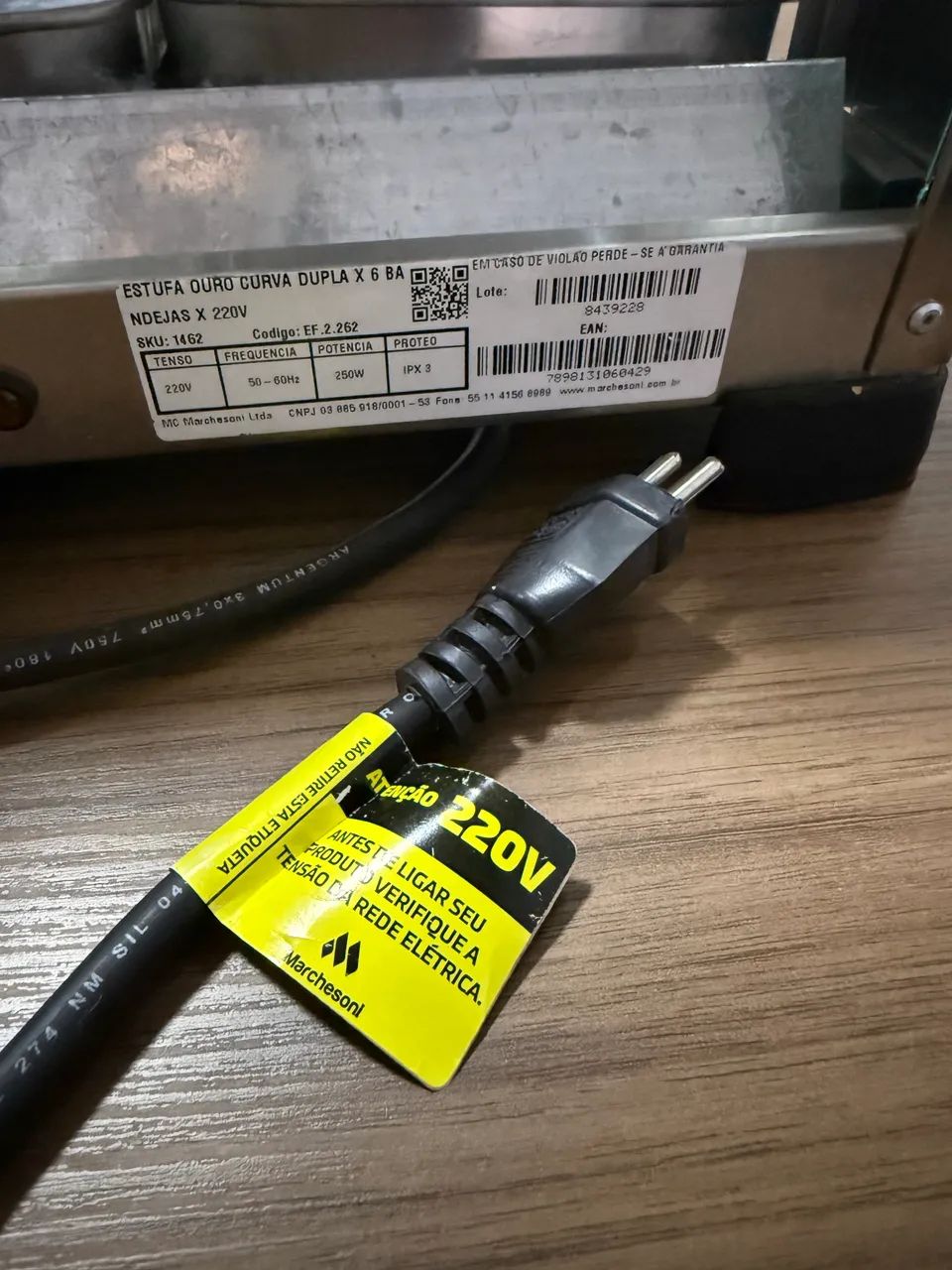 Estufa para salgados eletrica 220v - Foto 5