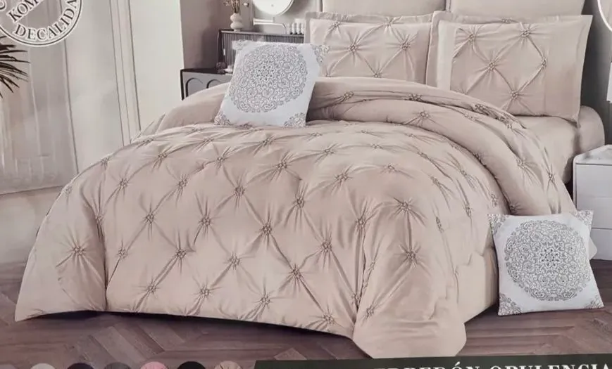 Jogo de Cama Queem  Elegante e Confortável