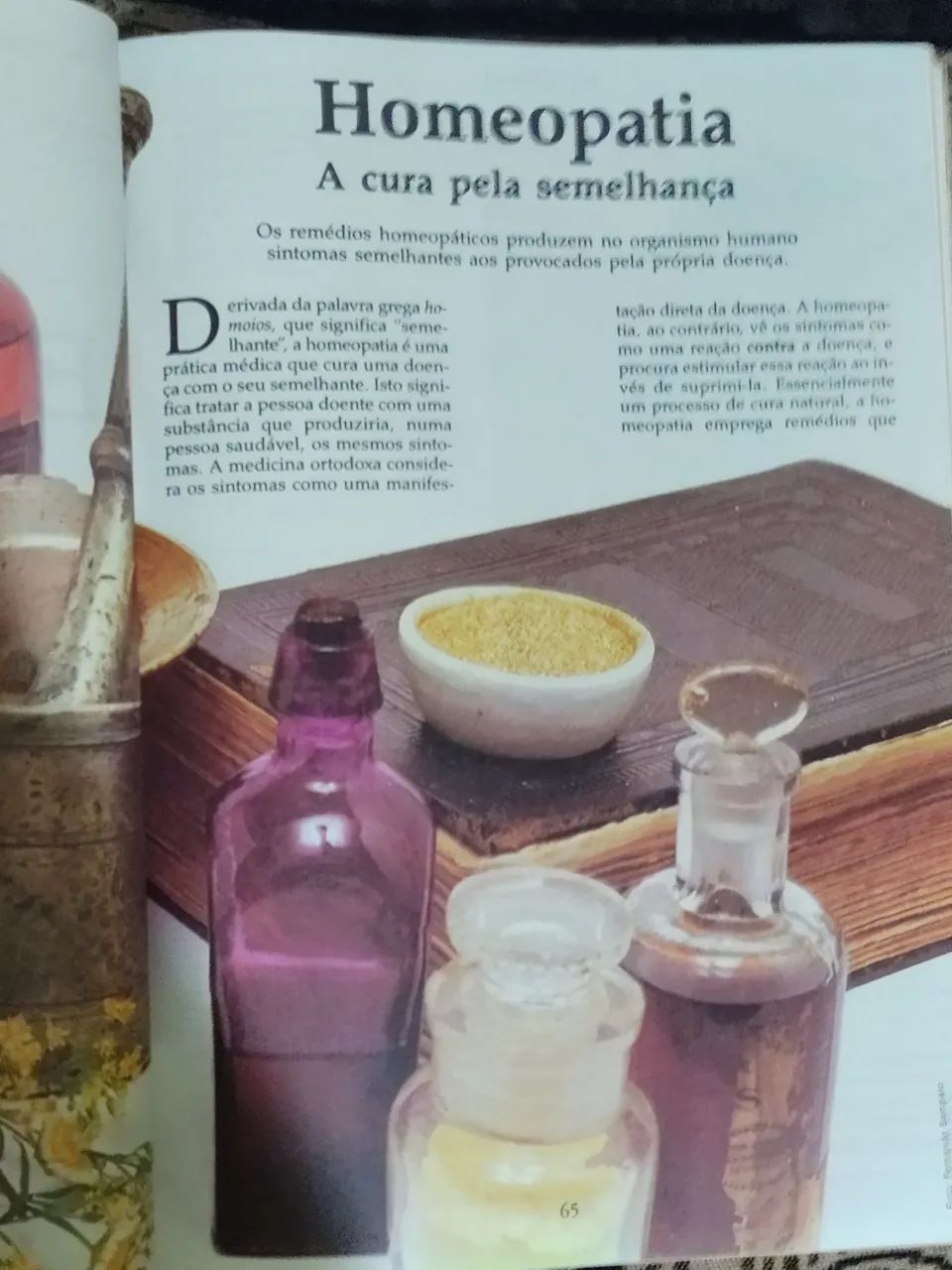 Livro Medicina Natural - Dr. Márcio Bontempo Capa Dura Usado Conservado - Foto 5