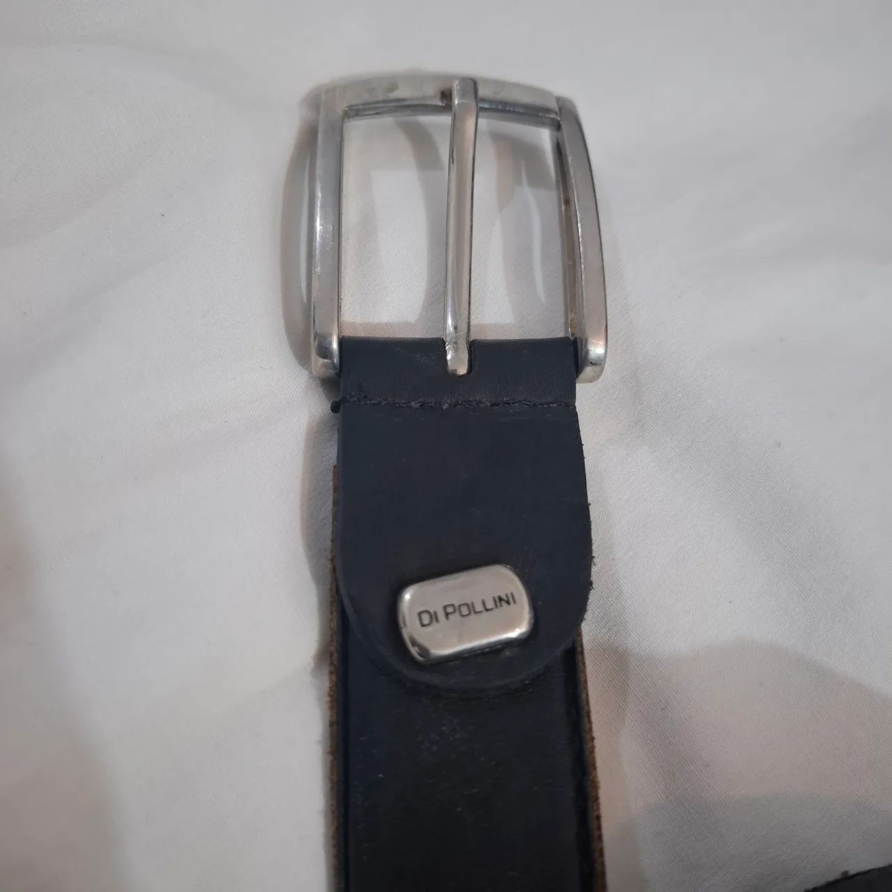Cinto de Couro Di Pollini Masculino 1.12mt de comprimento  - Foto 2