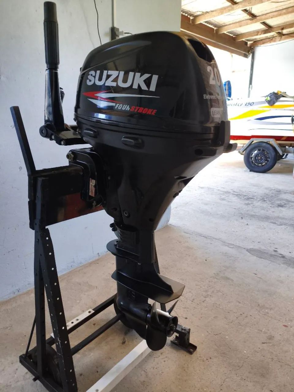 Motor de popa Suzuki 20hp 4 tempos 