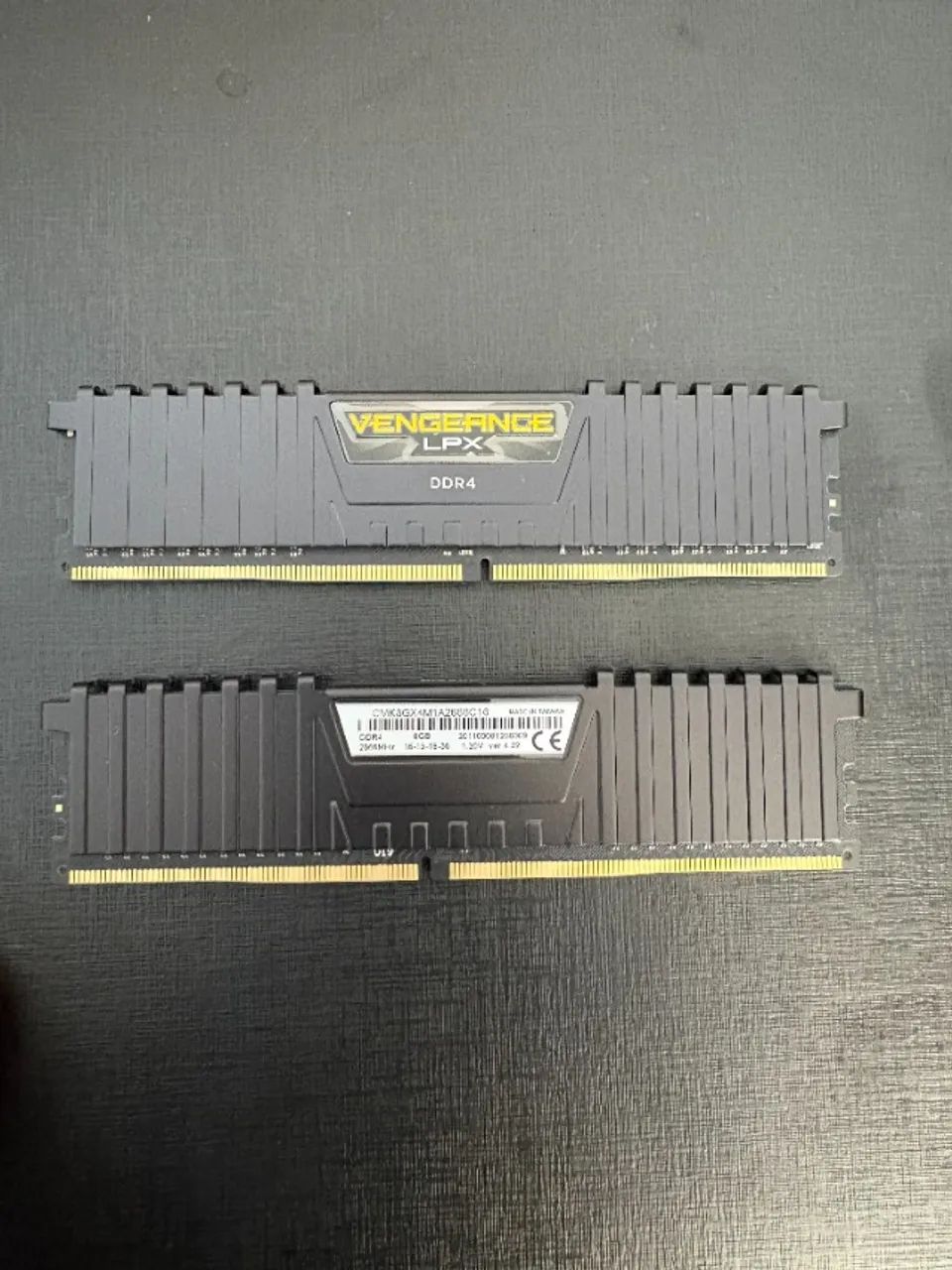 ? Memória RAM Corsair Vengeance LPX 8GB DDR4 2666MHz - Kit 2x8GB (16GB total) ? - Foto 2