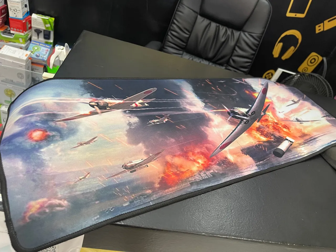 Mousepad Gamer 80x30 - Batalha Aérea