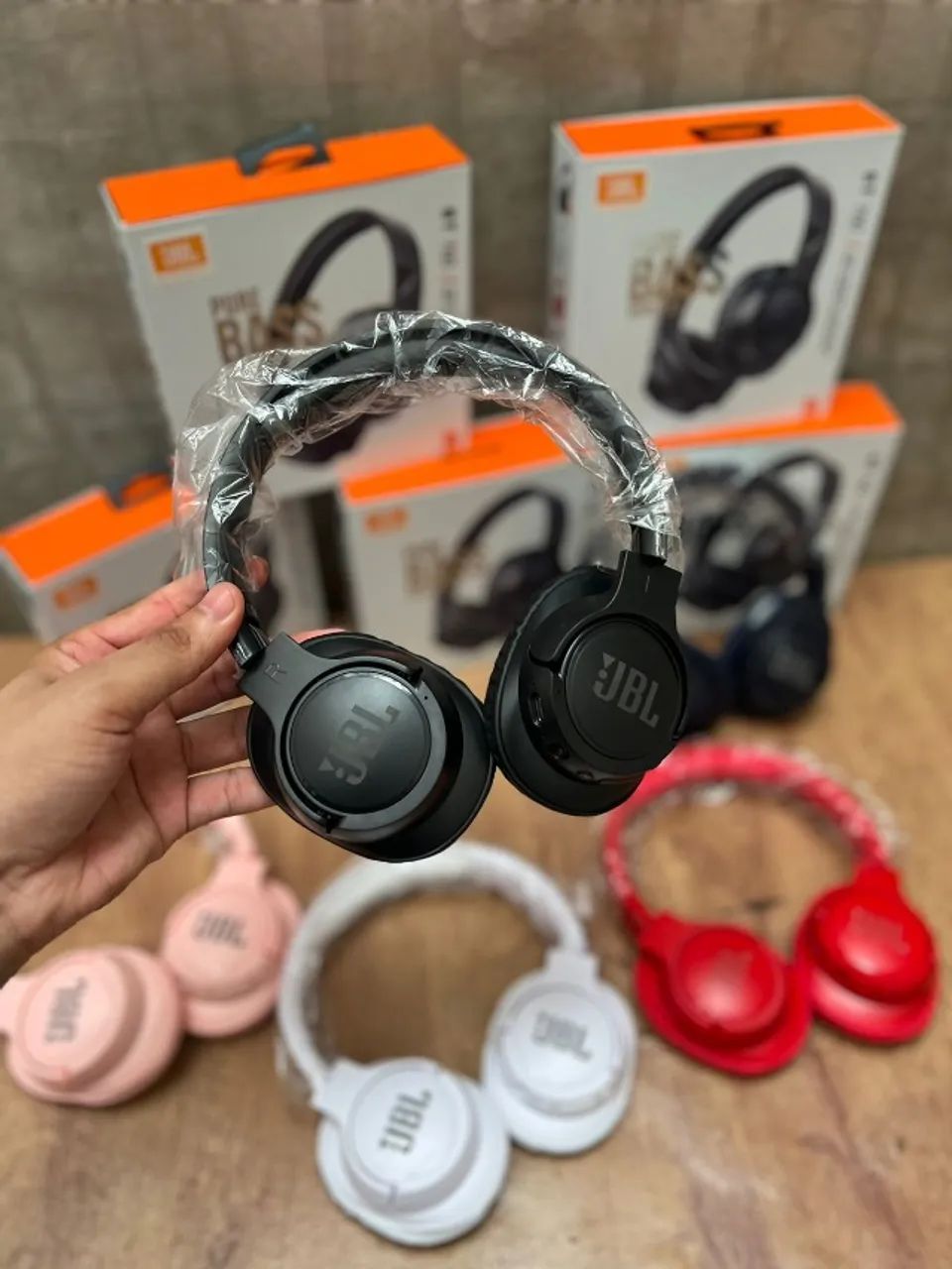 Fone de Ouvido Bluetooth JBL Tune 760 Pure Bass Novo - Garantia