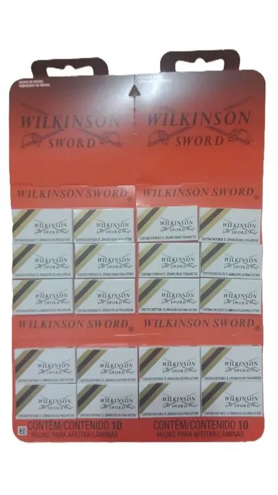 lâmina de barbear wilkinson  tabela com 20 caixas 60 lâminas - Foto 3
